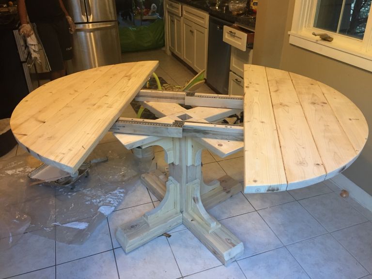 Extendable round Dining Table under 150